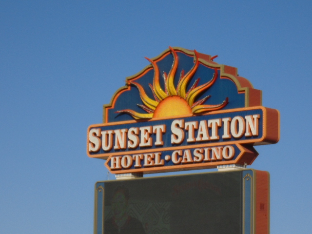 is sunset station casino open