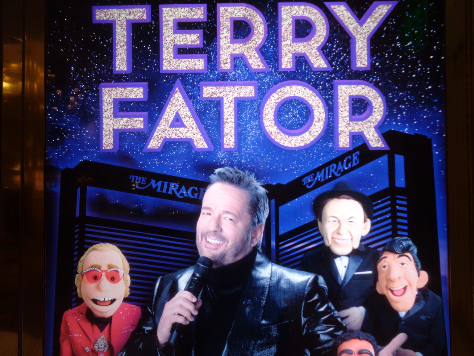 Ventriloquist Terry Fator Leaving Mirage on the Las Vegas Strip