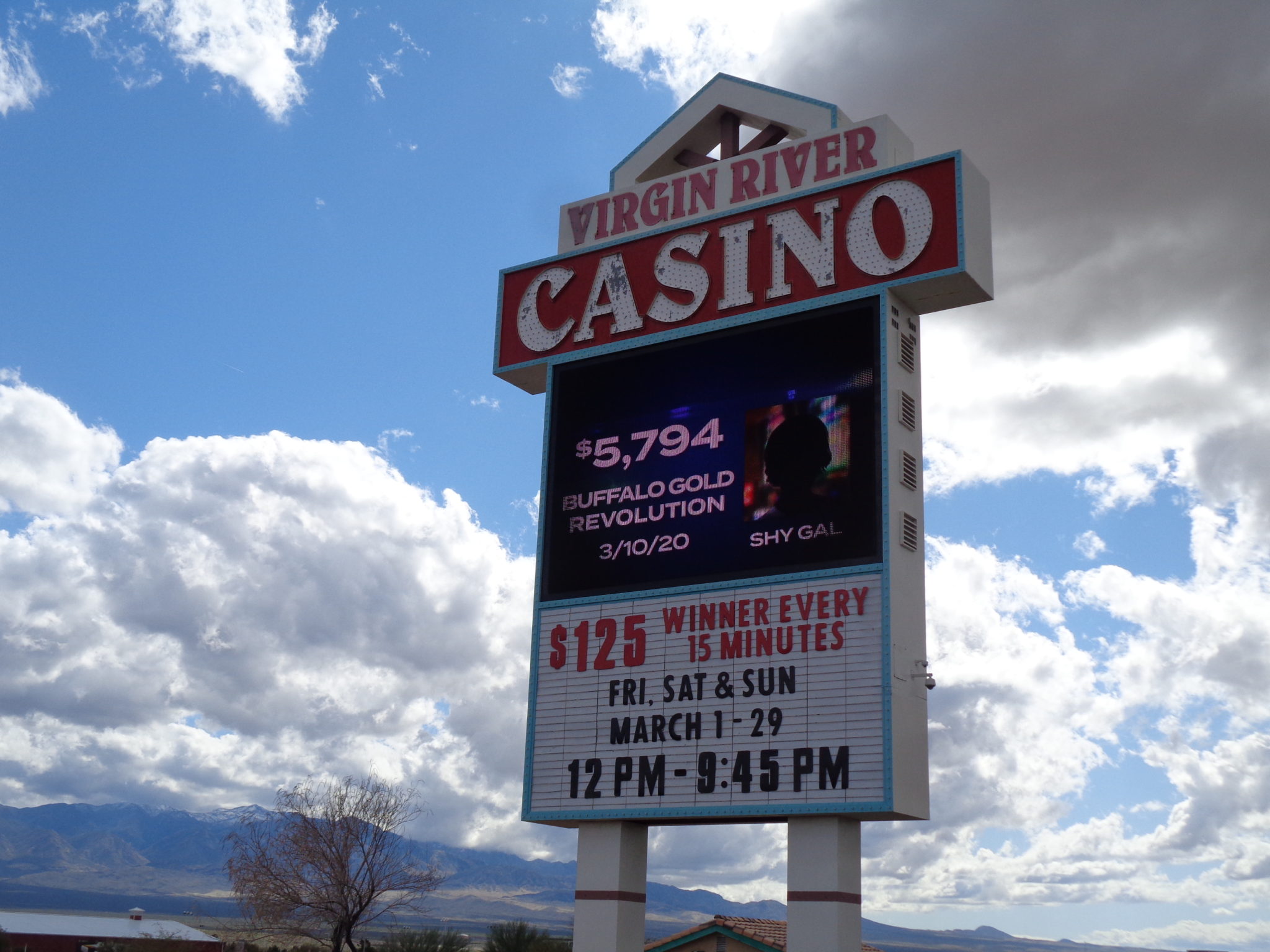 Virgin River Hotel Casino Bingo VegasChanges