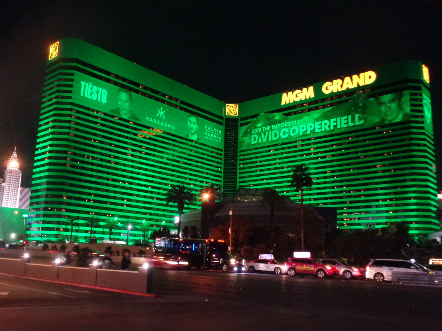 mgm grand casino parking structure