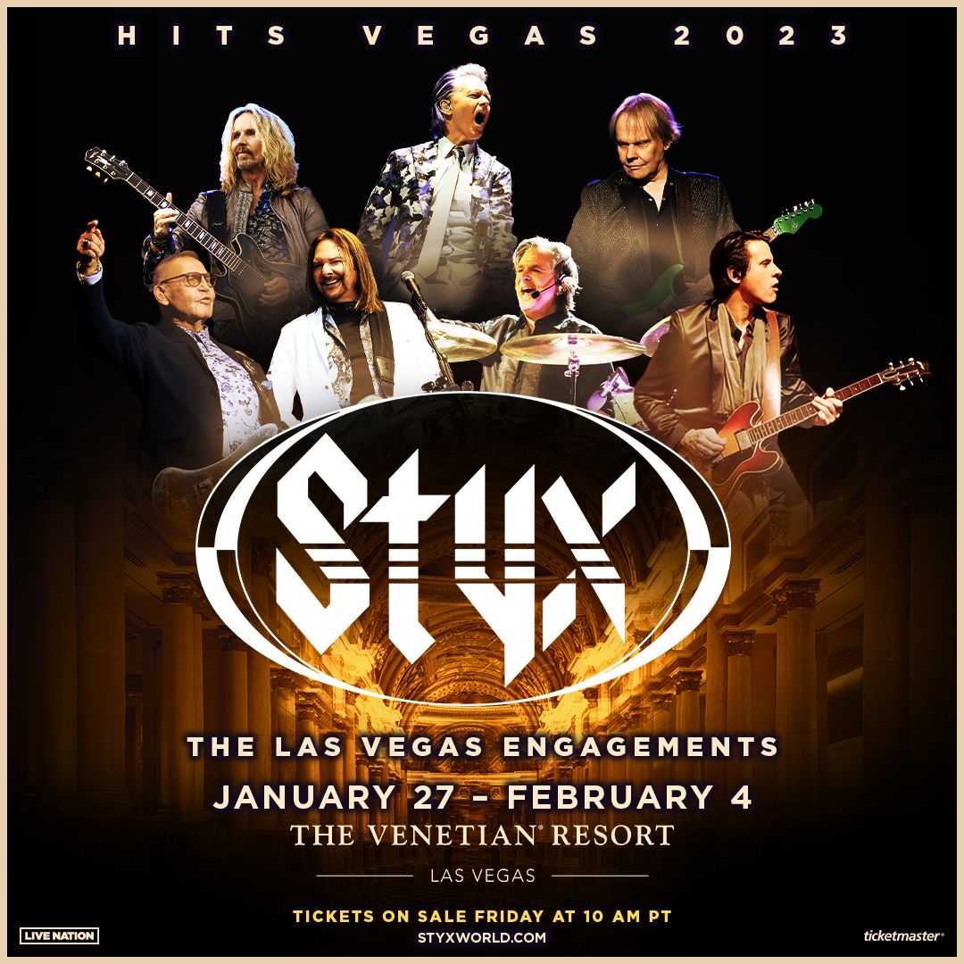 STYX to Return to the Resort & Casino on the Las Vegas Strip