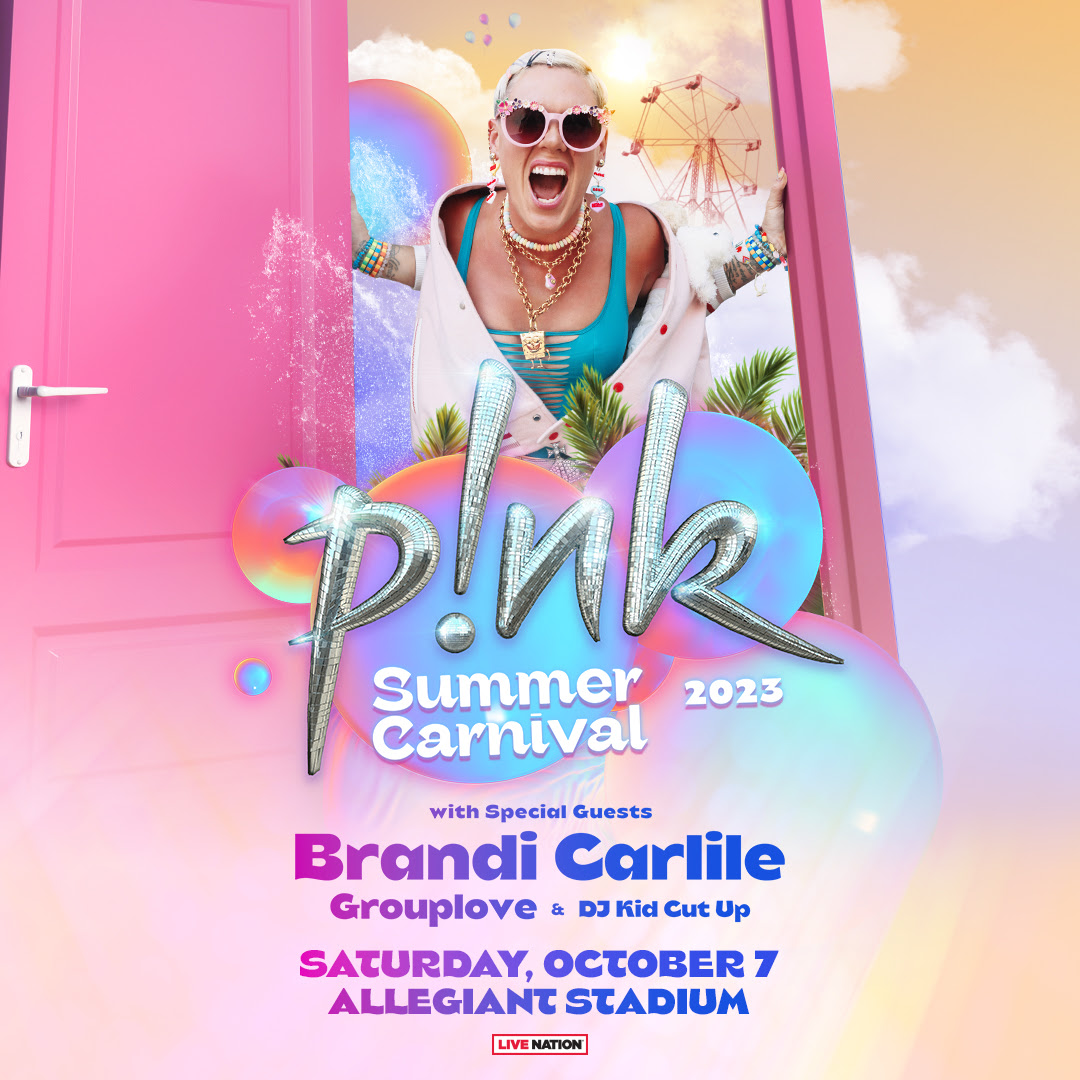 P!NK Bringing Summer Carnival Stadium Tour To Las Vegas In 2023 ...