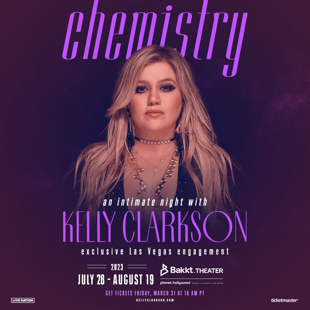 Kelly Clarkson Announces Exclusive Las Vegas Engagement with 10 shows